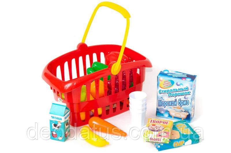 Дитячий іграшковий  кошик "Супермаркет" великий 362в .2 ORION