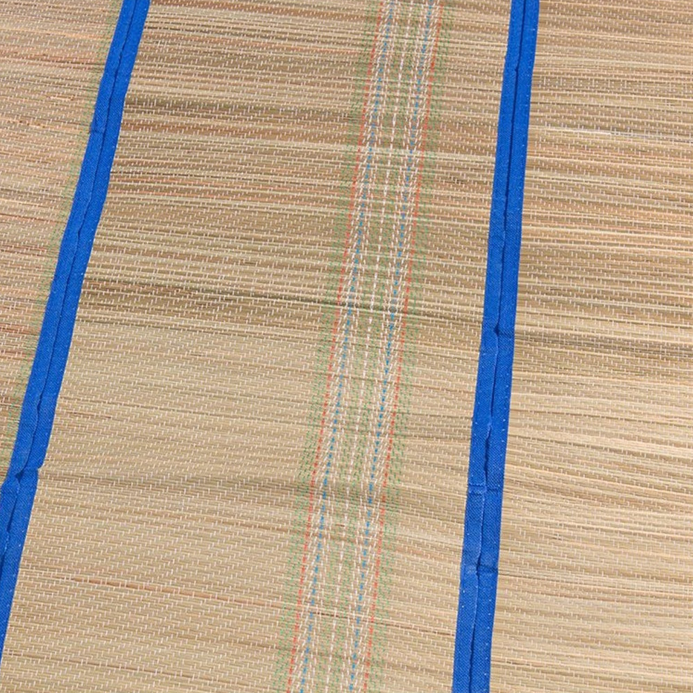 Пляжна підстилка на море солома Сумка килимок для пляжу бамбукова циновка 150х165 підстилка для пікніка - фото 10 - id-p1429186870