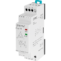 Реле контроля фаз устройство защиты 3-х фазного электродвигателя DIN