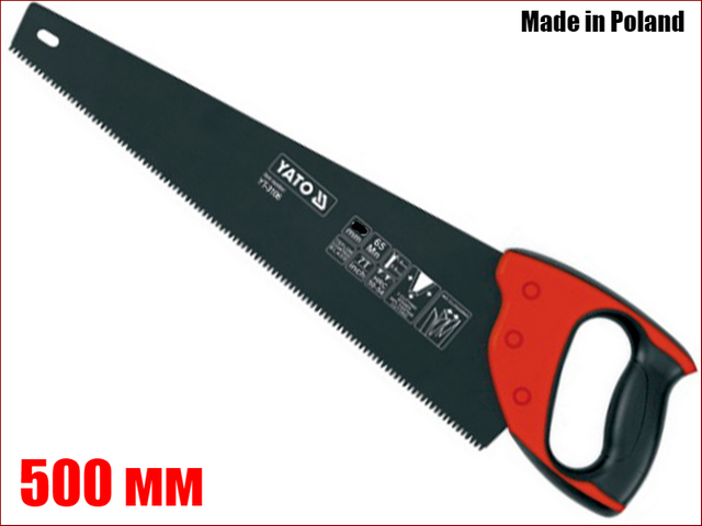 Ножівка для дерева 500 мм Yato YT-3108