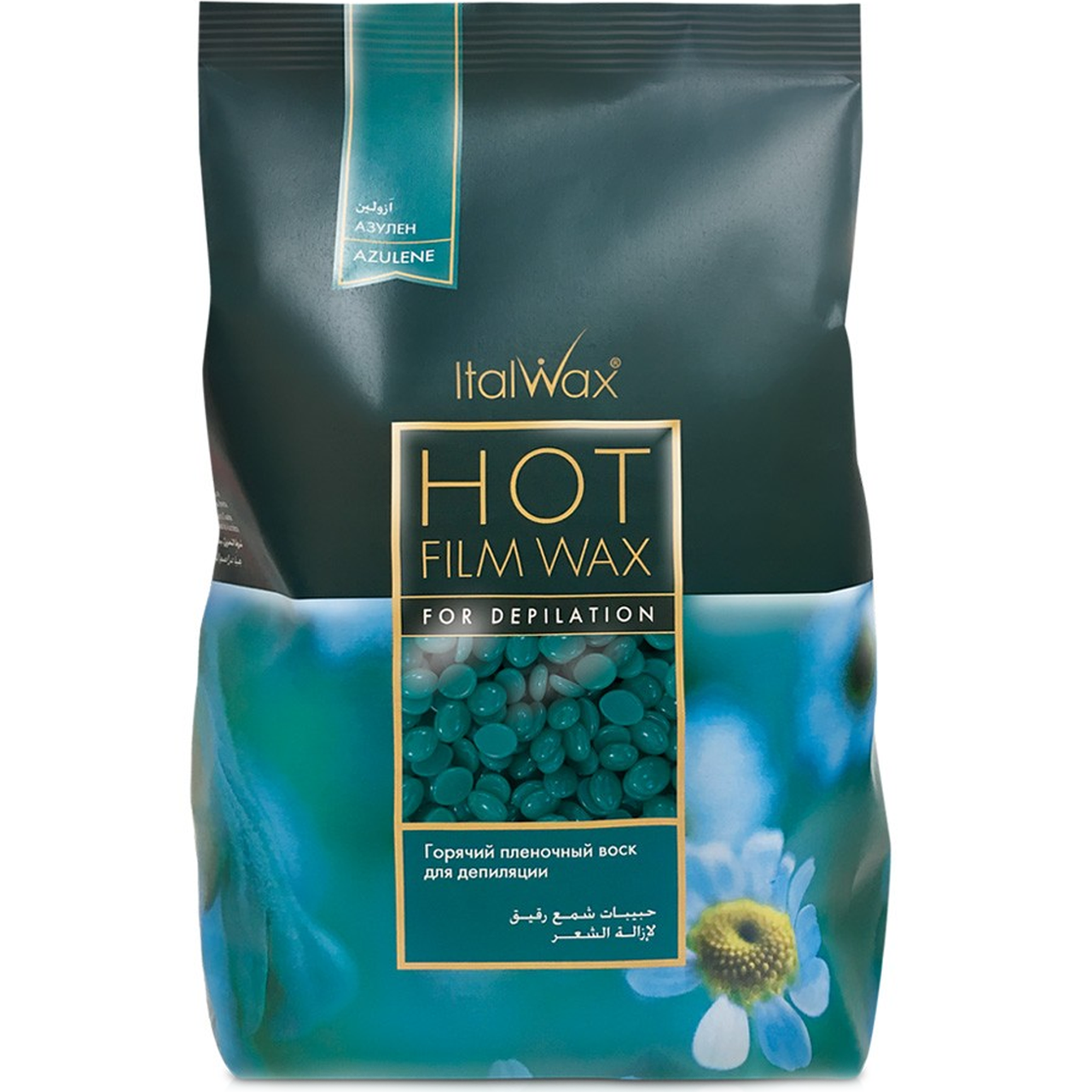 Віск в гранулах Ital Wax Azulene, 500 г ромашка