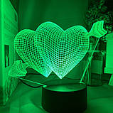 3D Світильник Стріла Амура, Оригінальні подарунки на день Святого Валентина, Подарунки чоловікам, фото 6
