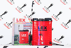 Обприскувач акумуляторний LEX PROFI LES16 (16 л) 15 а\ч (Чехія, фото 3