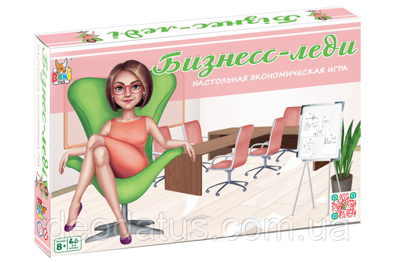Настільна гра "Бізнес-леді"  0646