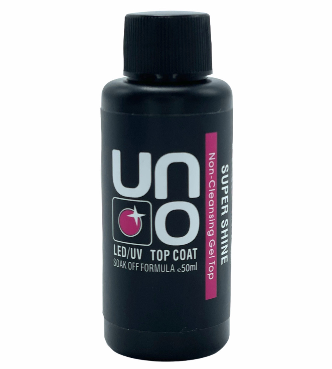 Топове покриття UNO Super Shine Top для нігтів без липкого шару, 50 мл.