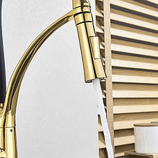 Змішувач для кухні REA GASPAR BLACK GOLD, фото 6