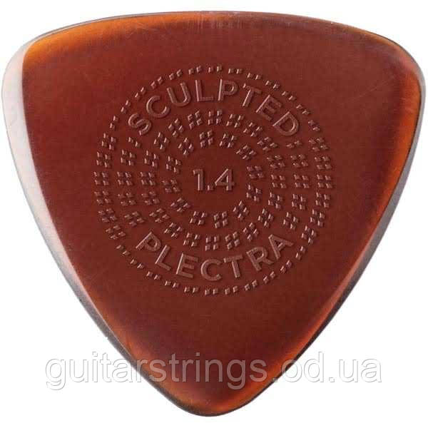 Медиатор Dunlop 516R1.4 Primetone Small Triangle Sculpted Ultex 1.40 mm
