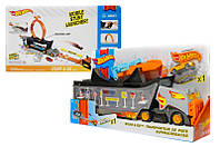 Ігровий трек перевізник із запуском автовоз фура Hot Wheels QQ8840