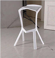 Барный стул Colt белый, высота посадки 77 см, дизайн Konstantin Grcic