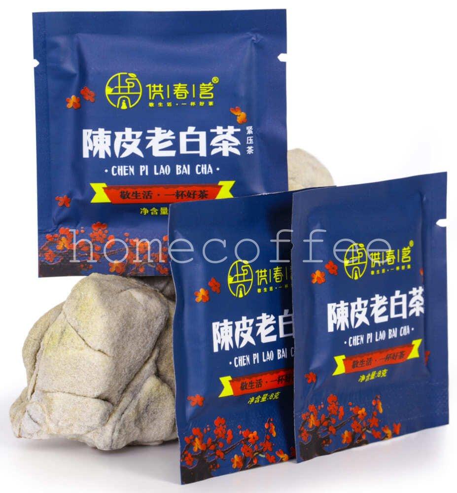 Китайський білий чай Шоу Мей Брови старця Чень Пі, 8 г, фото 1