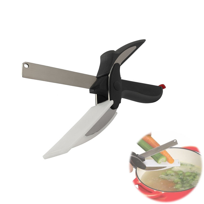 Ніж ножиці з обробною дошкою 2в1 Clever Cutter