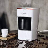 Кофемашина для кофе по-турецки без бака качественная на одну турку домашняя Arcelik K 3300 Mini 670 Вт Белый