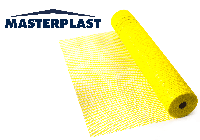 Штукатурна сітка |сітка фасадна жовта |Masternet Plus 145