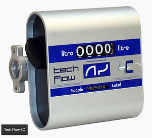 Лічильник обліку дизпалива 20-120 л/хв. для Міні АЗС Tech Flow 4C Adam Pumps (Італія)