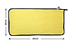 Рушник Primo з мікрофібри для автомобіля 30x60 см - Gray&Yellow, фото 5