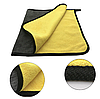 Рушник Primo з мікрофібри для автомобіля 30x60 см - Gray&Yellow, фото 3