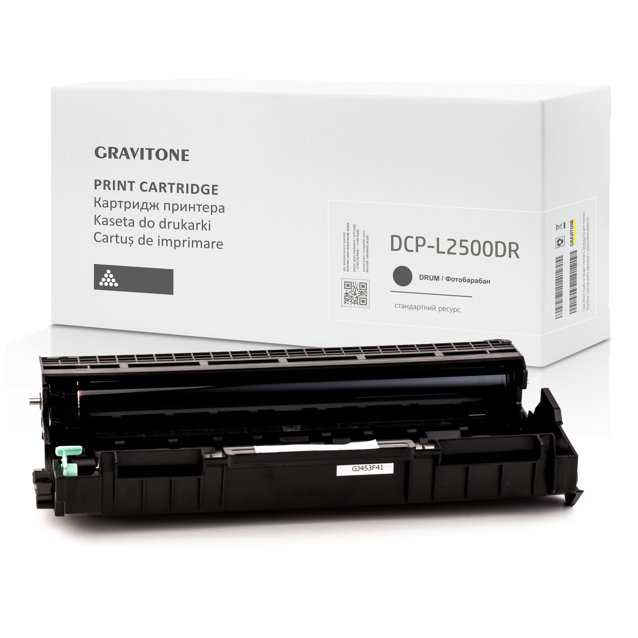 Сумісний драм-картридж Brother DCP-L2500DR (drum), модуль фотобарабан, 12.000 стор., аналог від Gravitone, фото 1