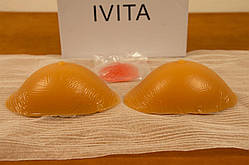 Штучні реалістичні силіконові груди IVITA (15.5 x 13.5 x 3.9, color 1)