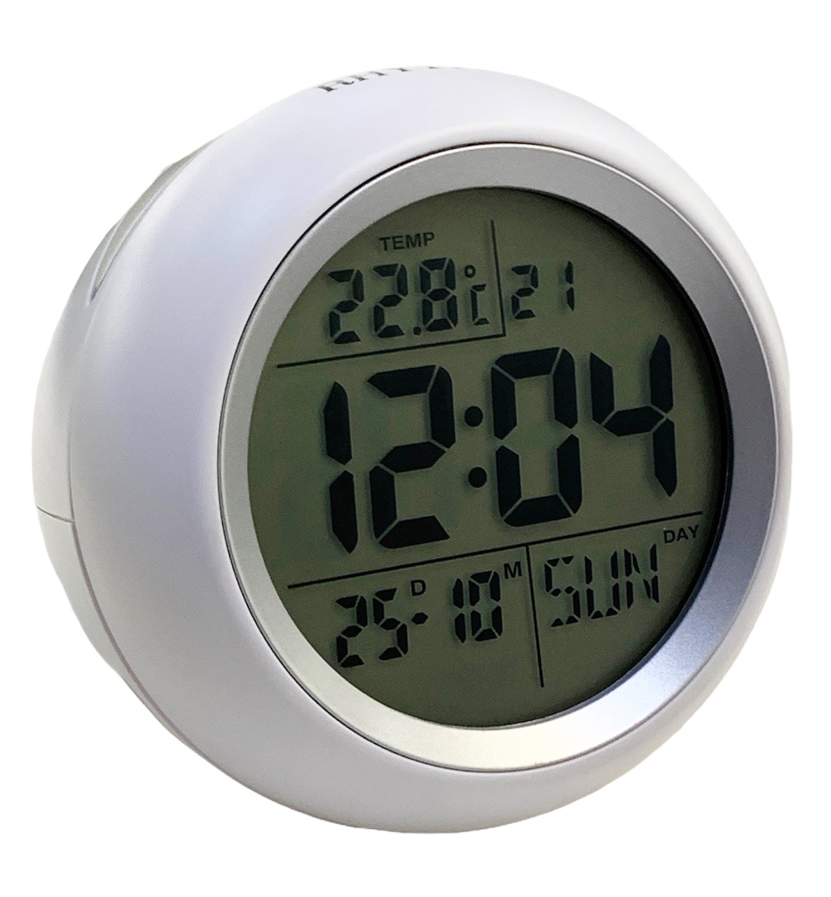 Годинник настільний електронний Rhythm LCT048NR03 з термометром