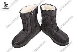 Зимові чоботи жіночі чорні ( Код: 702-1)