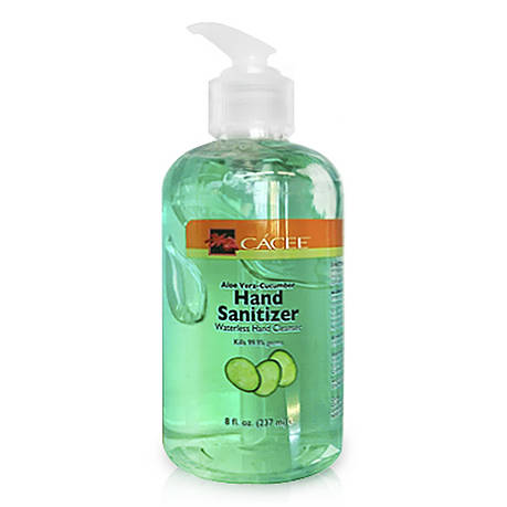 Гелевий антисептик для рук з Алое віра Cacee Aloe-Cucumber Hand Sanitizer, фото 2