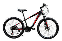 Велосипед Unicorn - Glory 26" размер рамы 15" черно-красный