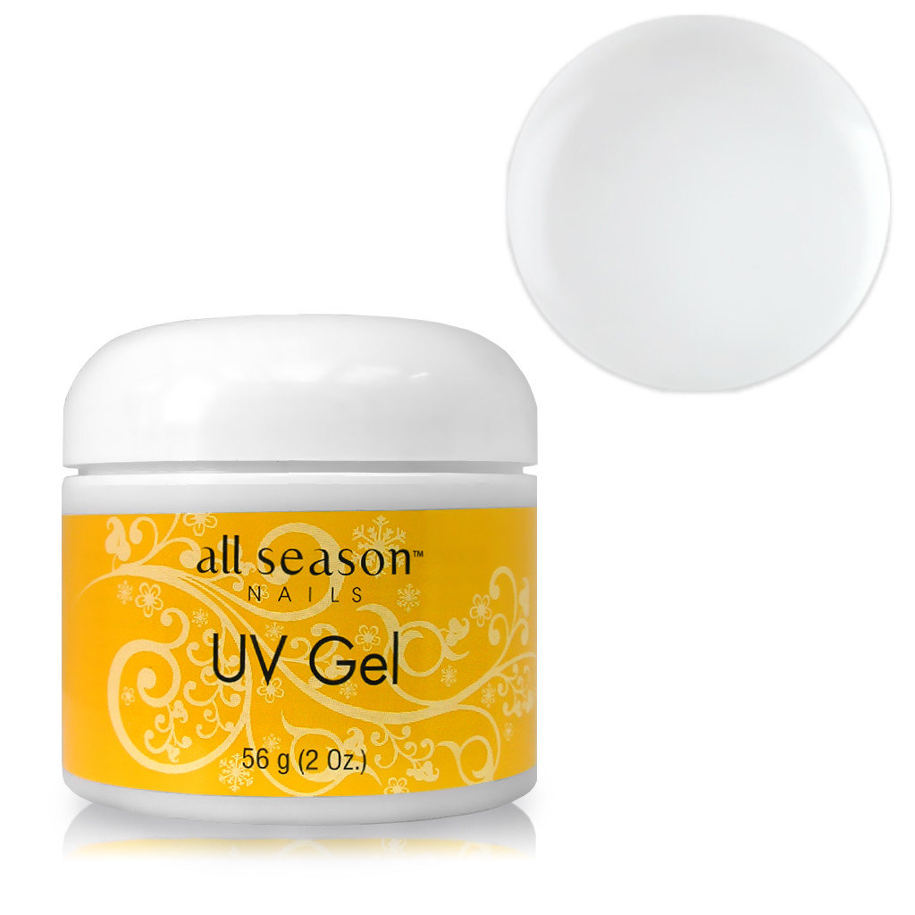 Прозорий UV-гель для нарощування нігтів All Season Clear, 56 г