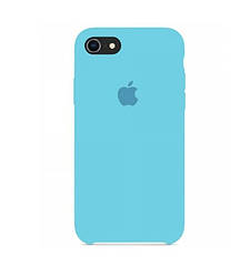 Cover-overlay Silicone Case for Apple IPhone 7/8 Морська хвиля Sea blue