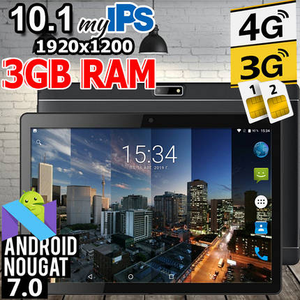 Планшет-телефон з 3GB ОЗУ MT104 4G IPS 10'' 3/32 (Полегшений), фото 1