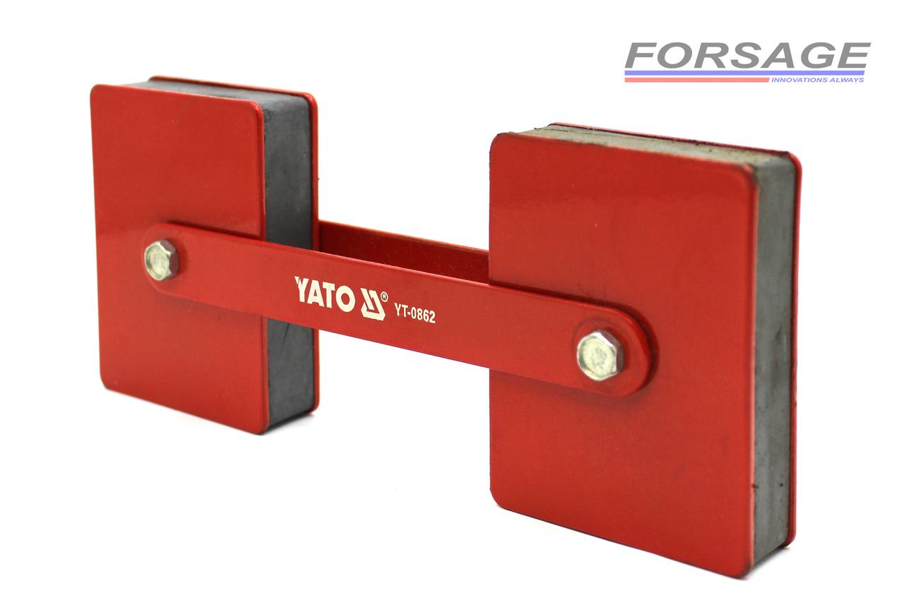 Магнітна струбцина для зварювання YATO YT-0862 22,5 кг (360 °), фото 1