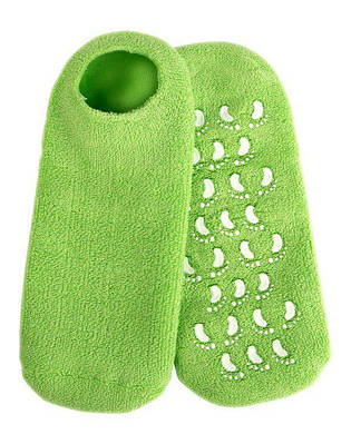 Увлажняющие гелевые носочки Spa Gel Socks Зеленые 193995