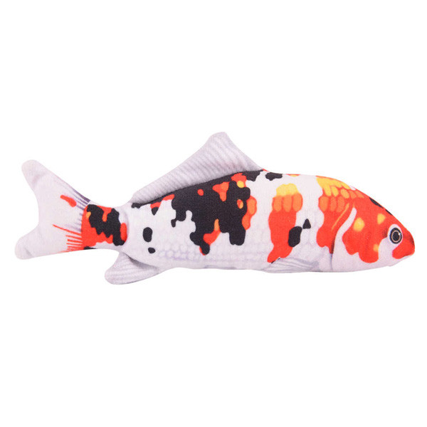 Іграшка-подушка антистрес риба з котячою м'ятою 80 см (короп коі)