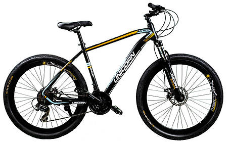 Велосипед Unicorn - Migeer 27,5" Розмір рами 18" Чорний Алюміній, фото 2