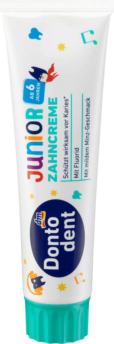 Дитяча зубна паста від 6+ років Dontodent Junior Zahncreme 100 мл