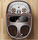 Масажер і гідромасажна ванна Benbo ZY-9058 2в1 для ніг, педикюру два в одному, фото 2