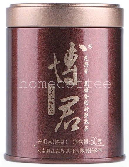 Китайський чай Шу Пуер Mengku Rongshi Бо Цзюнь (Шляхетний пан), 2019 року, 50 г