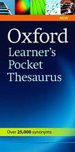Кишеньковий словник Oxford learner's Pocket Thesaurus, | OXFORD