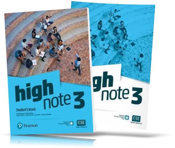 High Note 3, student's book + Workbook / Підручник + Зошит англійської мови