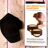 Бандаж турмалиновый шейный с магнитами Self heating neck guard ban Оригинальные фото