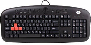 Дротова Клавіатура A4 Tech KB-28G-USB black