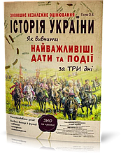 ЗНО. Історія України. Як вивчити найважливіші дати та події за три дні. (Гісем О. В.), Видавництво Абетка