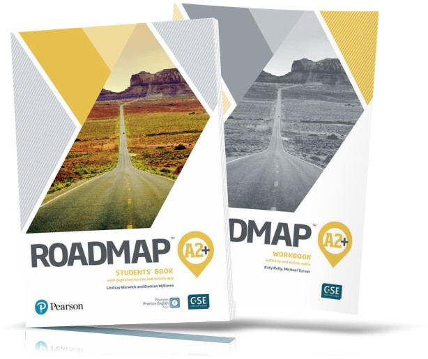Roadmap A2+, Student's Book + Workbook / Підручник + Зошит Англійської ...