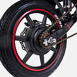 Електровелосипед Proove Model Sportage чорно-червоний, фото 3