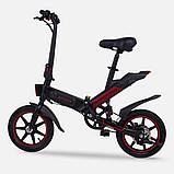 Електровелосипед Proove Model Sportage чорно-червоний, фото 8