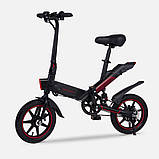 Електровелосипед Proove Model Sportage чорно-червоний, фото 9