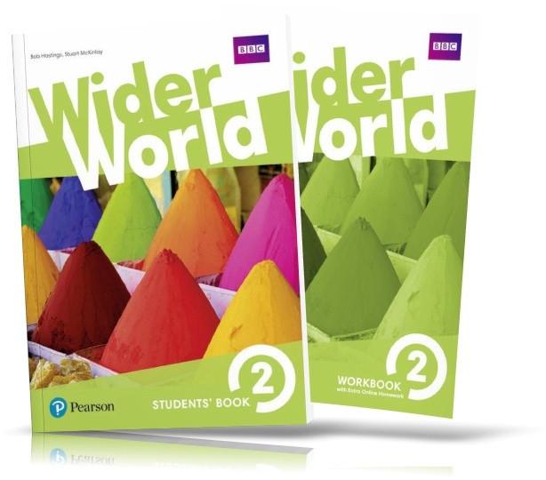 Wider World 2, student's book + Workbook / Підручник + Зошит англійської мови