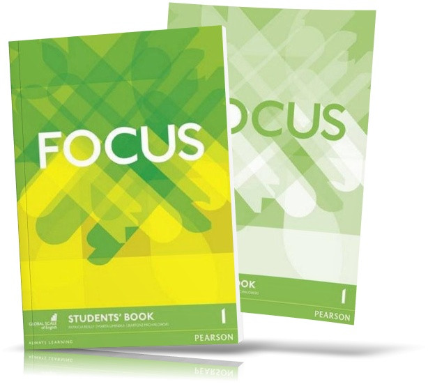 Focus 1, student's book + Workbook / Підручник + Зошит англійської мови