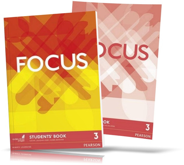 Focus 3, student's book + Workbook / Підручник + Зошит англійської мови