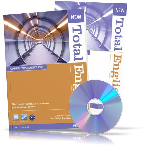New Total English Upper Intermediate, student's book + Workbook + CD / Підручник + Зошит англійської мови