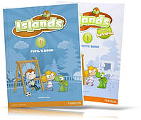 Islands 1, Pupil's book + Activity Books + Pincode / Учебник + Тетрадь английского языка